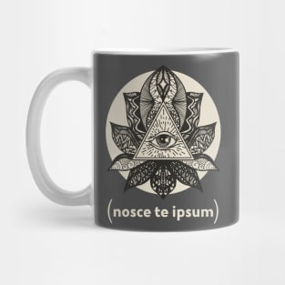 Nosce te ipsum Mug